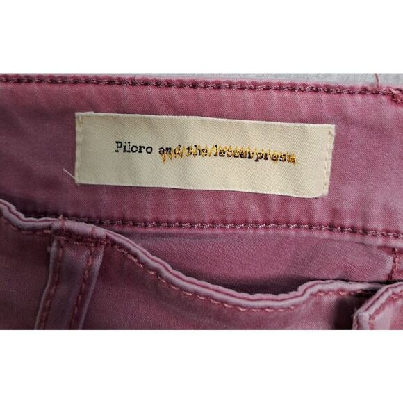 Pilcro And The Letter Press N° 30 Women's Jeans Size 30 Mid Rise Lavender - Picture 9 of 13
